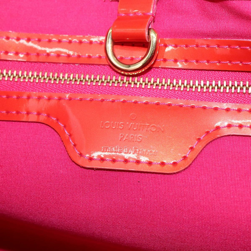 【日本直送】路易威登 Monogram Vernis Wilshire Boulevard 手袋 Rose Pop M93643 正品 162013-9