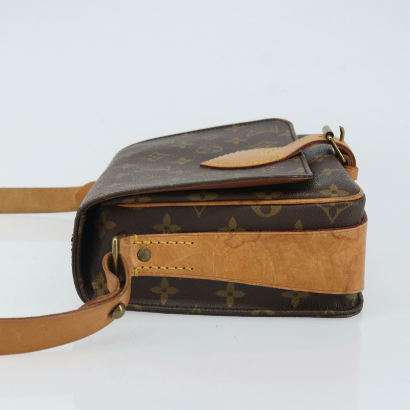 【日本直送】路易威登 Monogram Cartouchiere MM 肩背包 M51253 LV Auth 161847-3