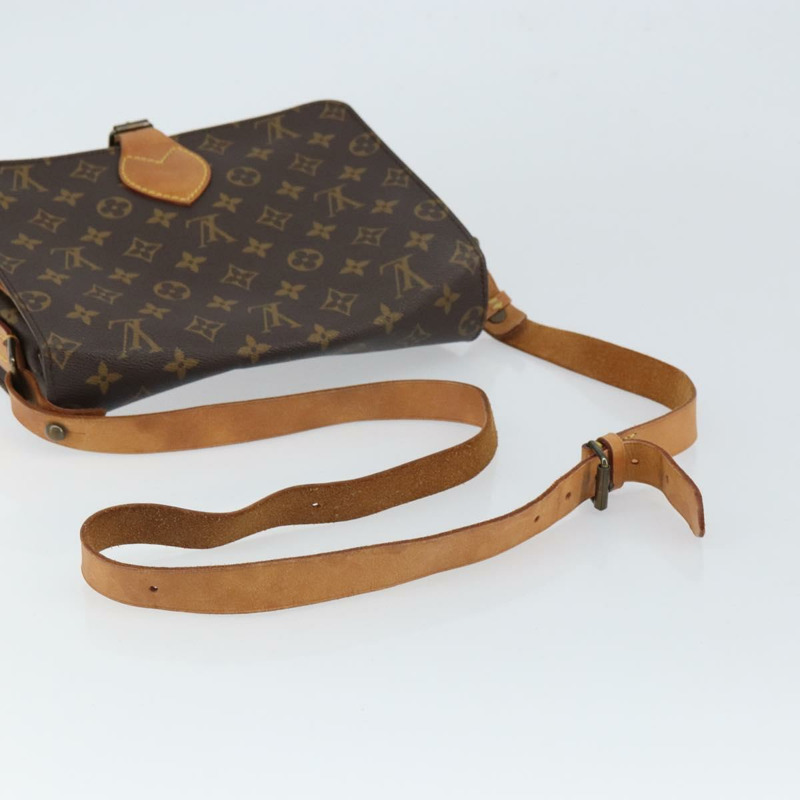 【日本直送】路易威登 Monogram Cartouchiere GM 肩背包 M51252 LV Auth 161853-6
