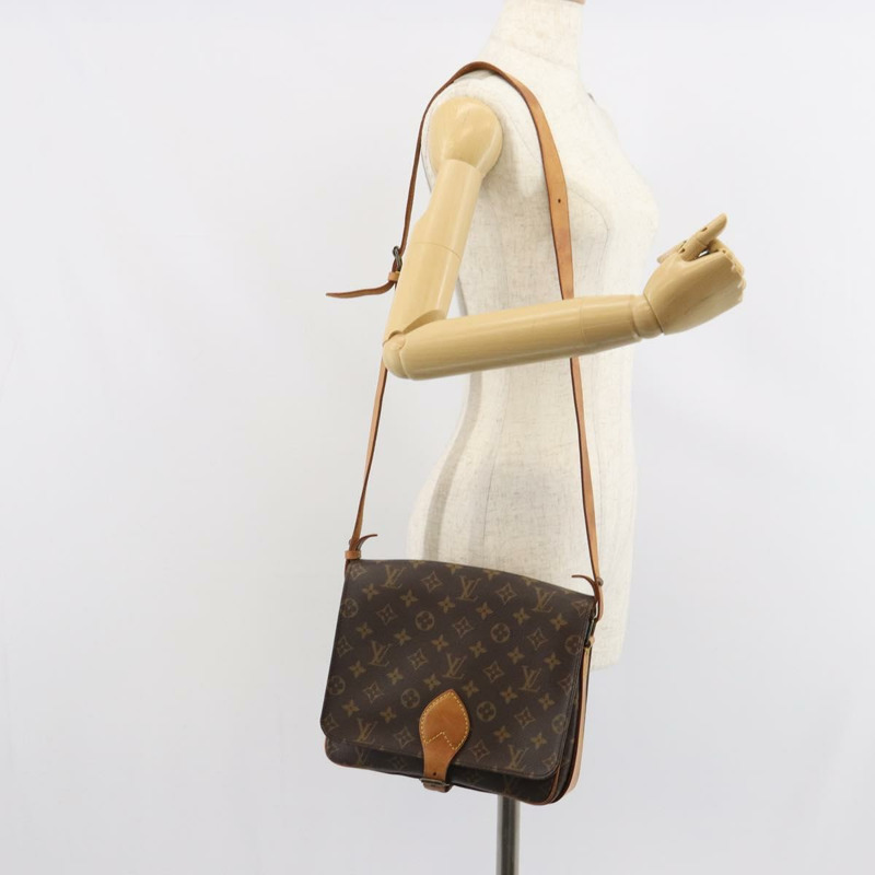 【日本直送】路易威登 Monogram Cartouchiere GM 肩背包 M51252 LV Auth 161853-25