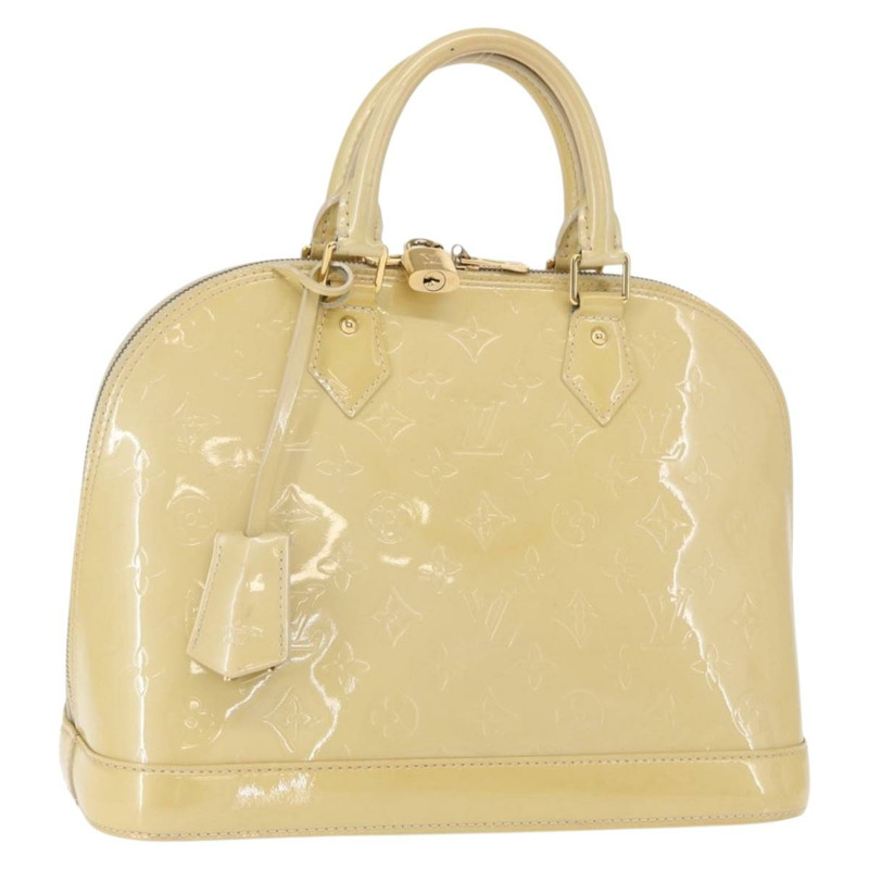 【日本直送】路易威登 Monogram Vernis Alma PM 手提包 Broncorail M91445 LV Auth 162076-0