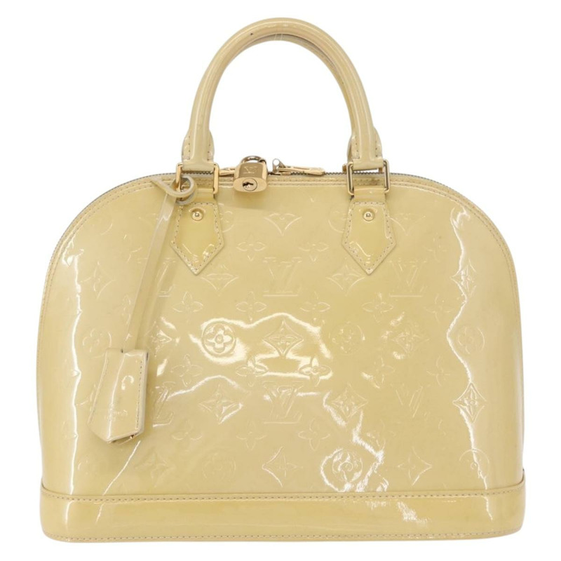 【日本直送】路易威登 Monogram Vernis Alma PM 手提包 Broncorail M91445 LV Auth 162076-12