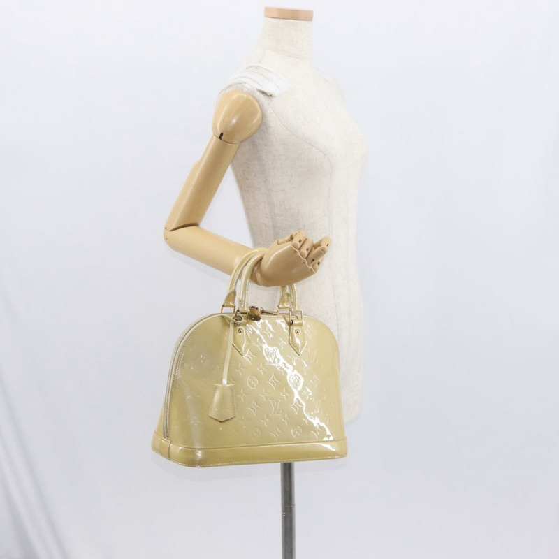 【日本直送】路易威登 Monogram Vernis Alma PM 手提包 Broncorail M91445 LV Auth 162076-22