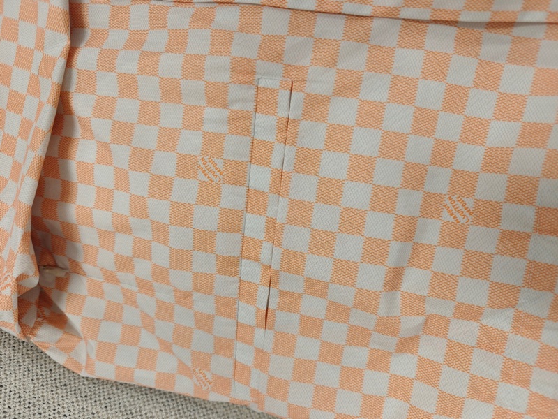 Louis Vuitton LV棋盘格连帽外套 48码 全新未穿-4