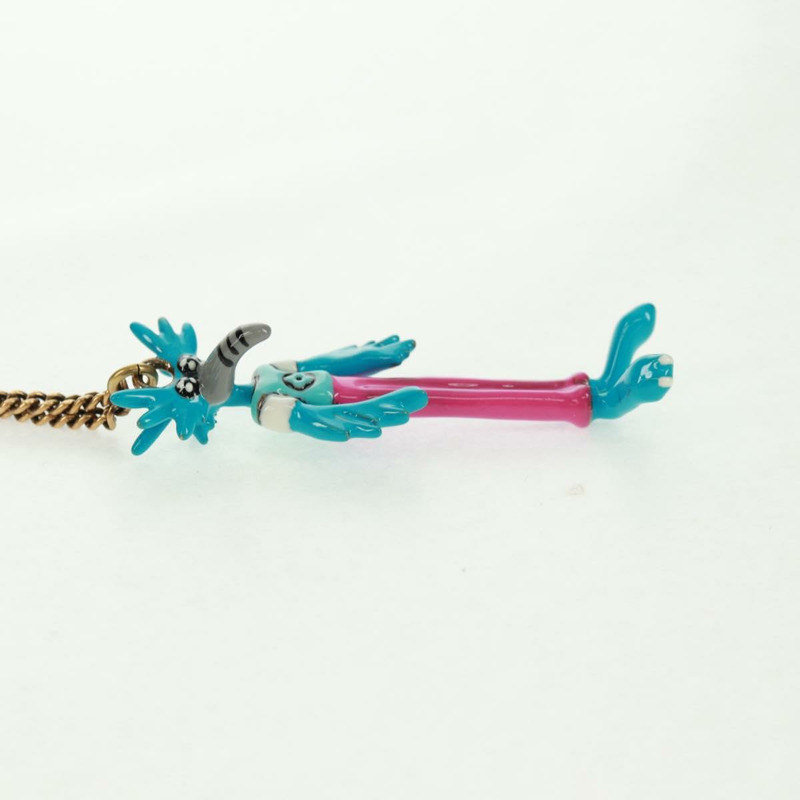 【日本直送】路易威登 Zoom-kun LV 動物項鍊 金屬金色 MP2928 正品 162894M-8