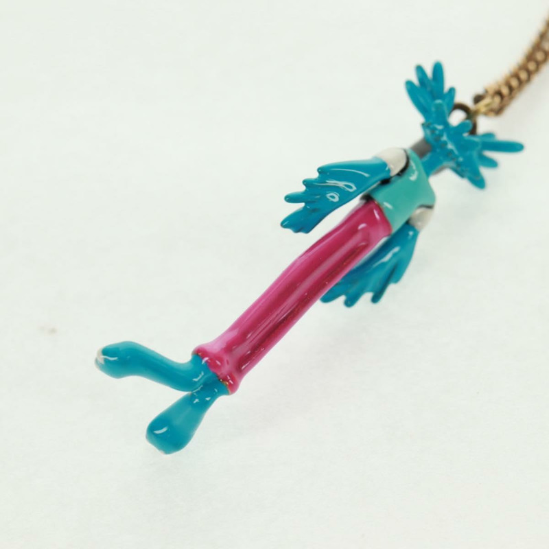 【日本直送】路易威登 Zoom-kun LV 動物項鍊 金屬金色 MP2928 正品 162894M-13