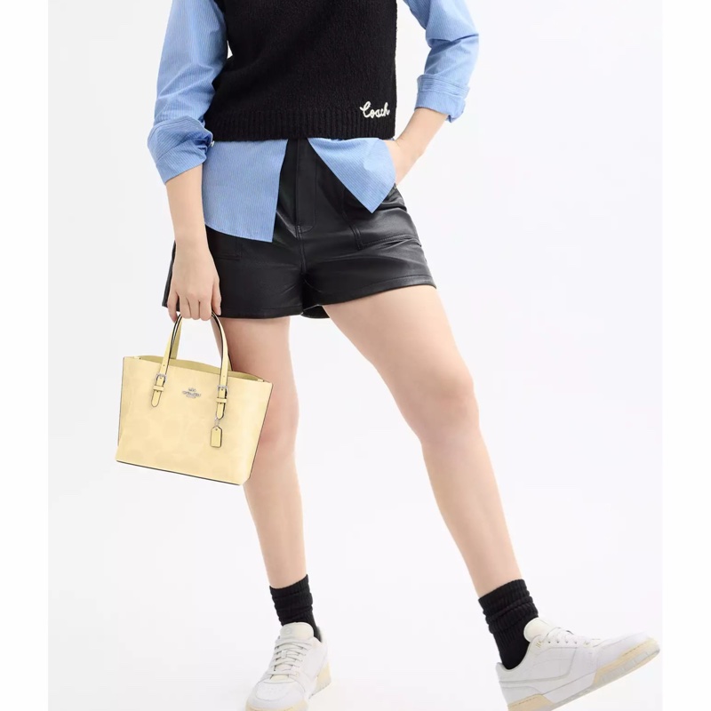 Coach 女士 Mollie 25 手提包均碼碼24.77cm*12.07cm*19.05cm-4