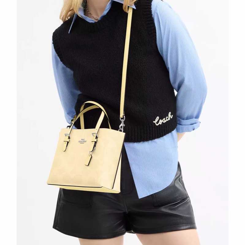 Coach 女士 Mollie 25 手提包均碼碼24.77cm*12.07cm*19.05cm-6