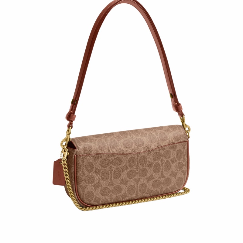 Coach 女士 Brook 翻蓋鏈條單肩包均碼碼23.5cm*4.5cm*12cm-1