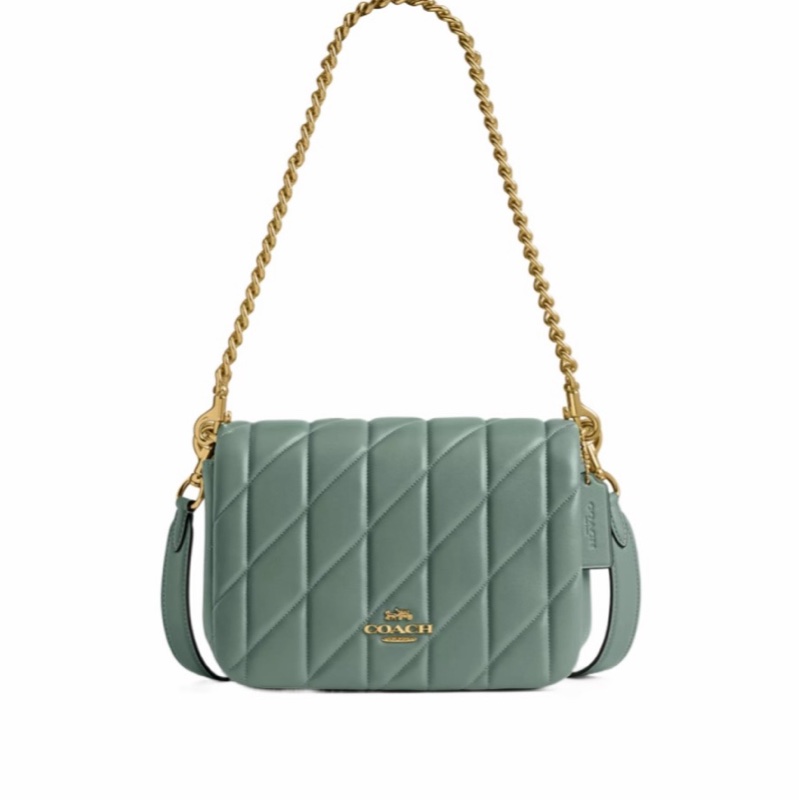 Coach 女士 Quinn 絎縫單肩包均碼碼21.59cm*7.62cm*15.8cm-0