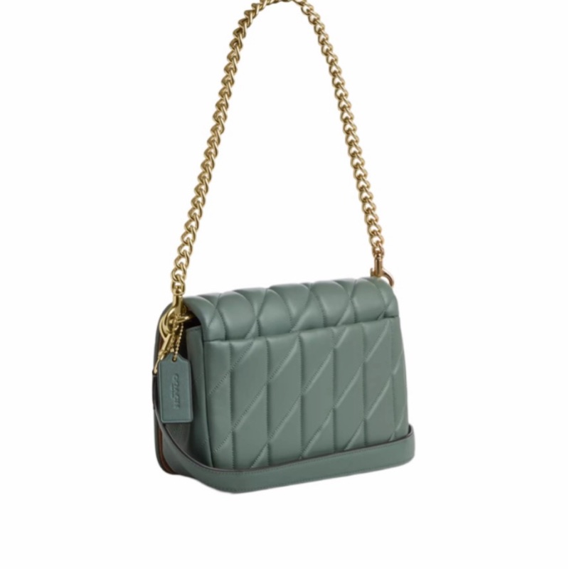 Coach 女士 Quinn 絎縫單肩包均碼碼21.59cm*7.62cm*15.8cm-1