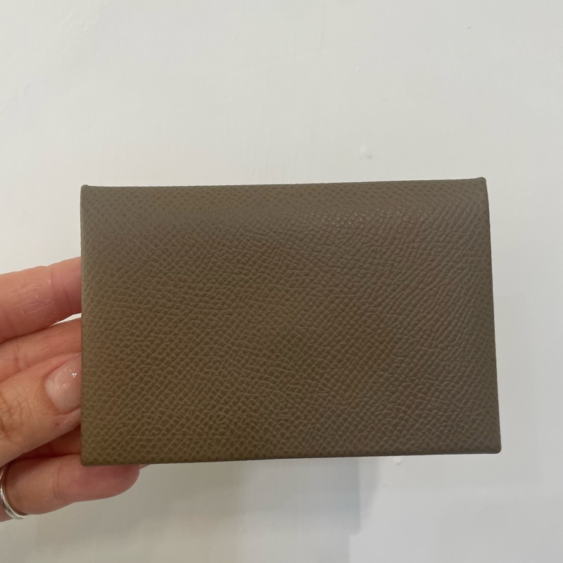 Hermes calvi card holder 卡包-2