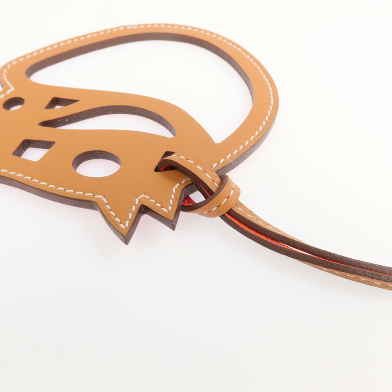 HERMES Swift皮革Paddock Cheval Charm掛飾-3