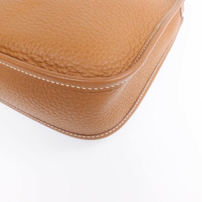 HERMES Clemence皮革Evelyne TPM 銀扣肩背袋-7