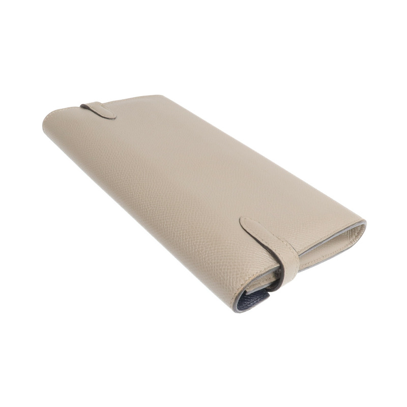 HERMES Epsom皮革Kelly Wallet金扣長錢包-4