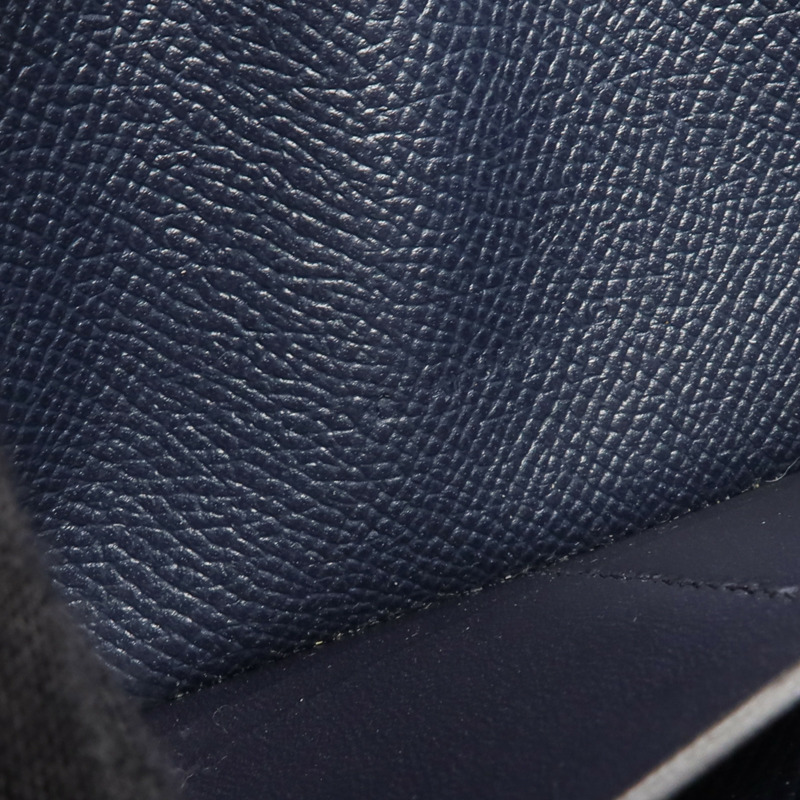 HERMES Epsom皮革Kelly Wallet金扣長錢包-14