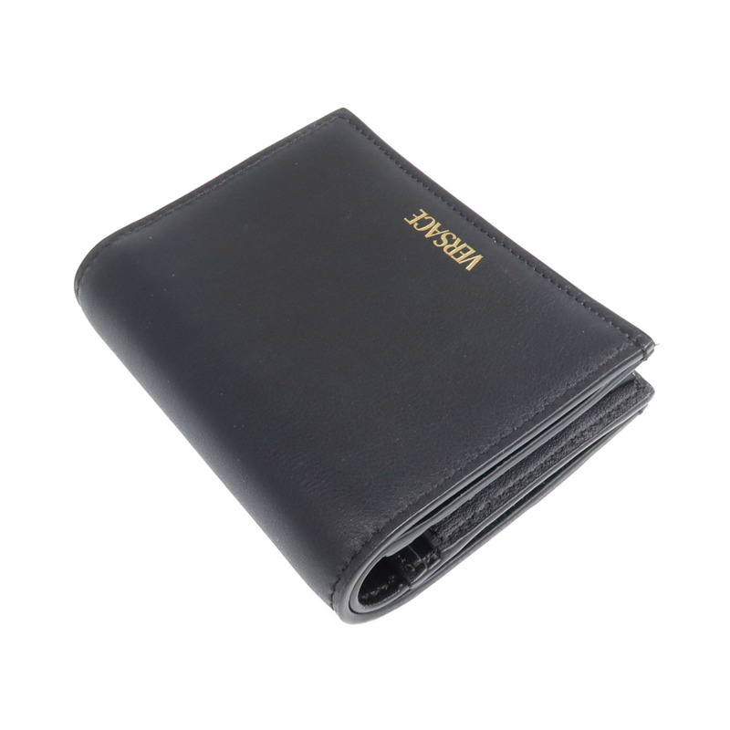 VERSACE 羊皮皮革Medusa '95 Fold Wallet 金扣錢包-5