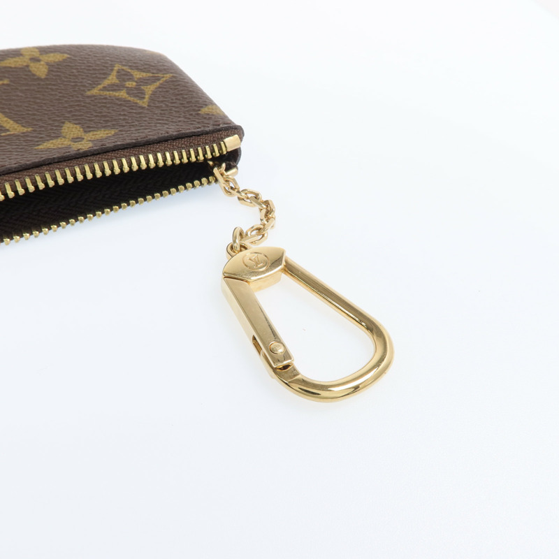 LOUIS VUITTON Monogram Key Pouch金扣鎖匙包-12