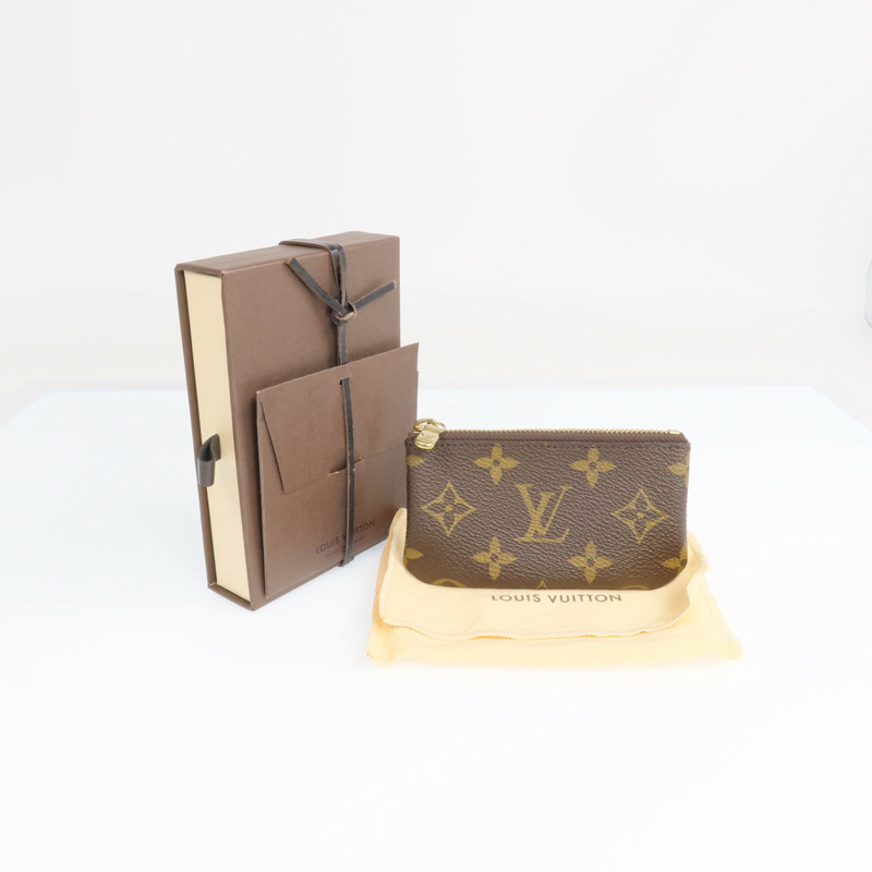 LOUIS VUITTON Monogram Key Pouch金扣鎖匙包-15