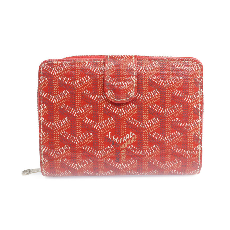 GOYARD 塗層帆布Wallet銀扣錢包-0