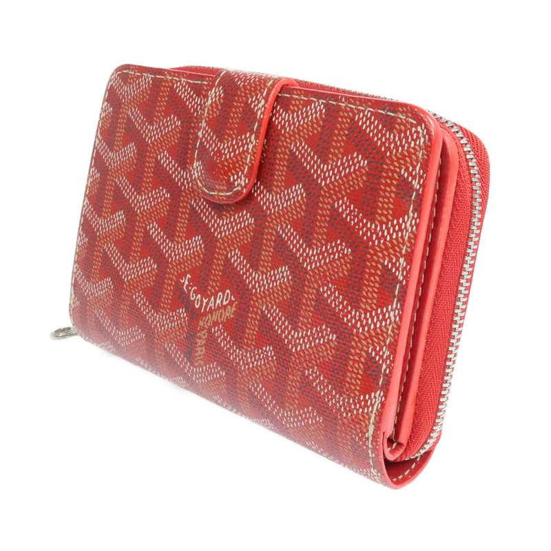 GOYARD 塗層帆布Wallet銀扣錢包-1