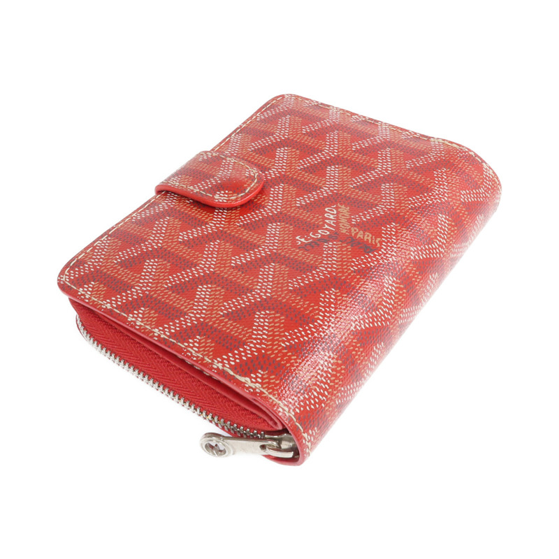 GOYARD 塗層帆布Wallet銀扣錢包-3