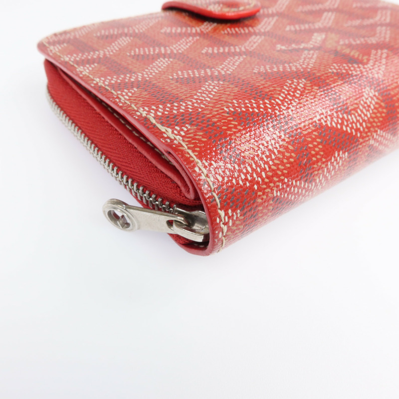 GOYARD 塗層帆布Wallet銀扣錢包-7