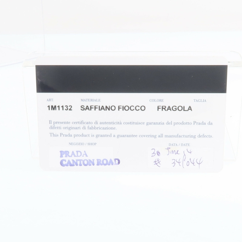 PRADA Saffiano皮革Long Wallet金扣長錢包-20