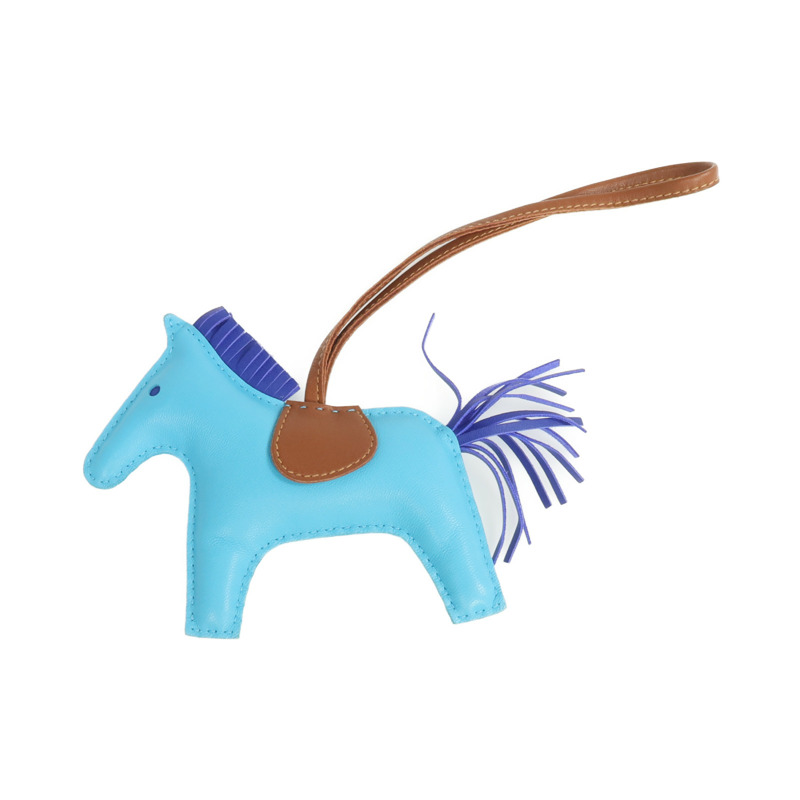 HERMES Milo皮革Rodeo MM掛飾-0