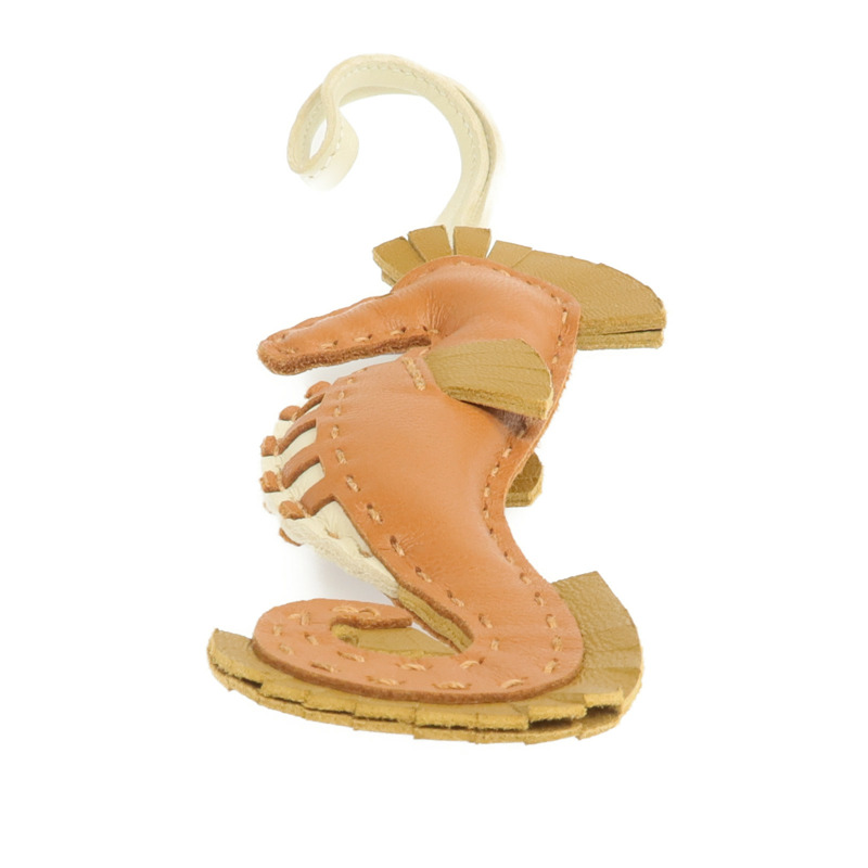 HERMES Milo皮革 Hippo 掛飾-1