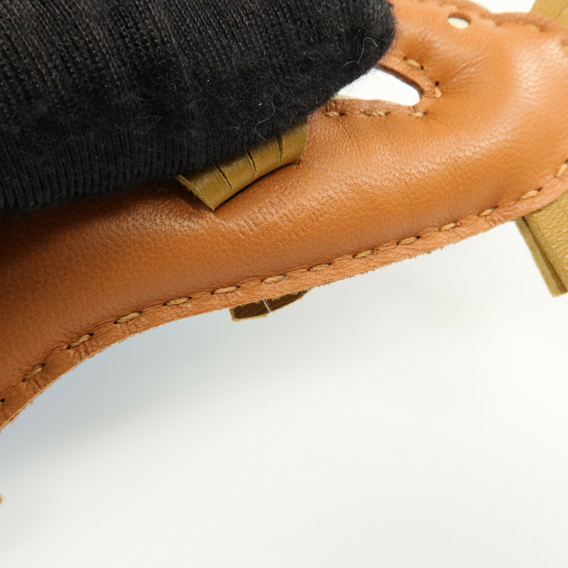 HERMES Milo皮革 Hippo 掛飾-3