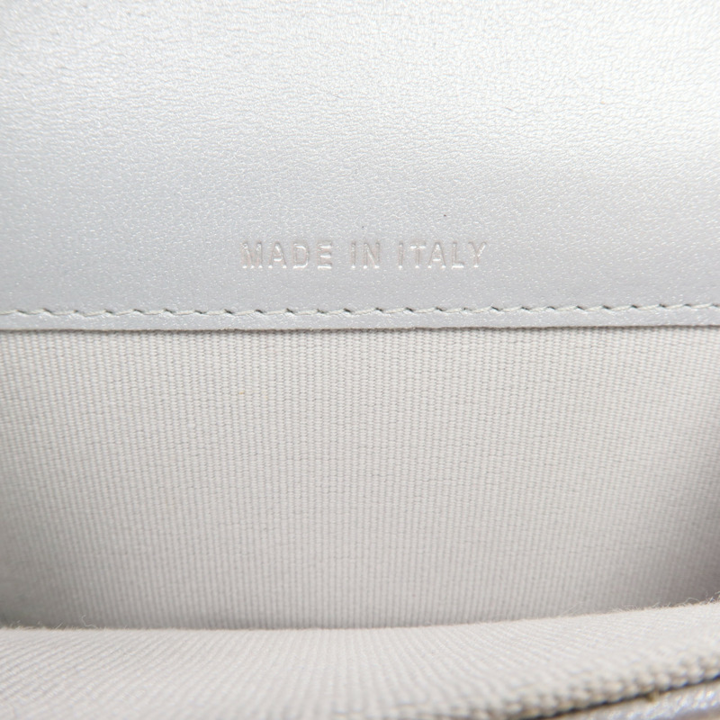 CHANEL 羊皮皮革Card Case銀扣卡片套-13