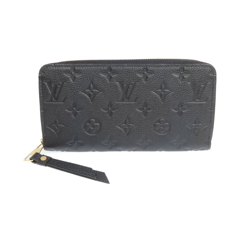 LOUIS VUITTON Monogram Empreinte Long Wallet金扣長錢包-0