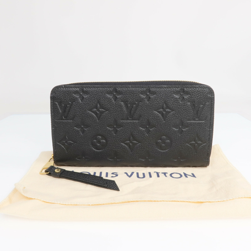 LOUIS VUITTON Monogram Empreinte Long Wallet金扣長錢包-12