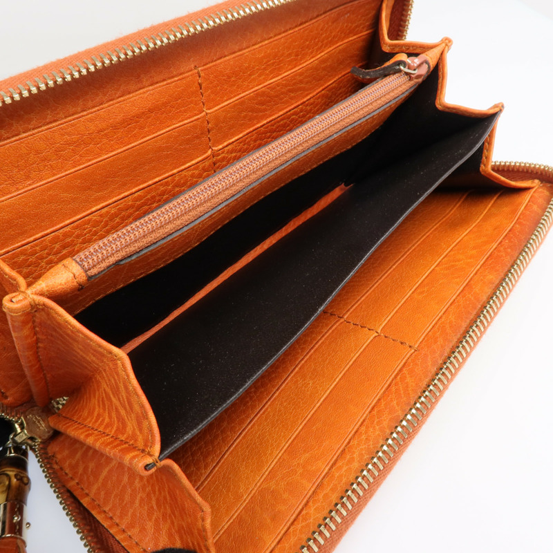 GUCCI 帆布Long Wallet金扣長錢包-11