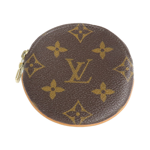 LOUIS VUITTON Monogram Coin Purse金扣零錢包