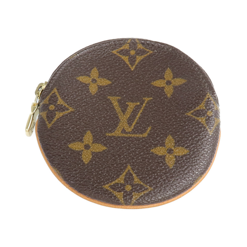 LOUIS VUITTON Monogram Coin Purse金扣零錢包-0