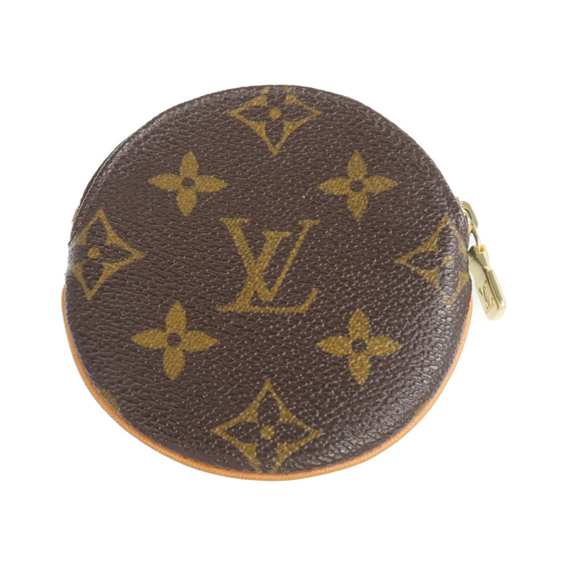 LOUIS VUITTON Monogram Coin Purse金扣零錢包-1