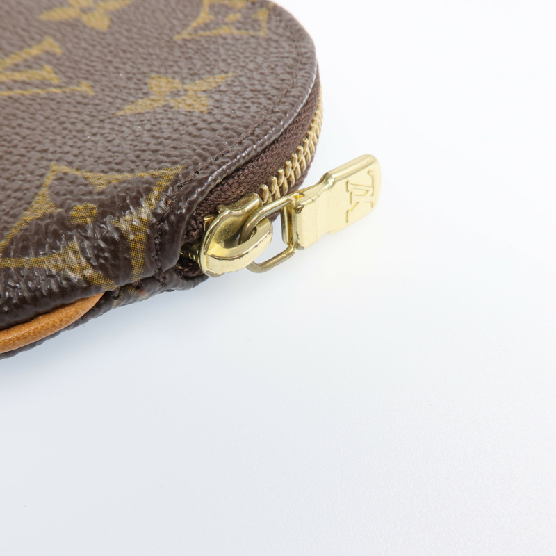 LOUIS VUITTON Monogram Coin Purse金扣零錢包-9