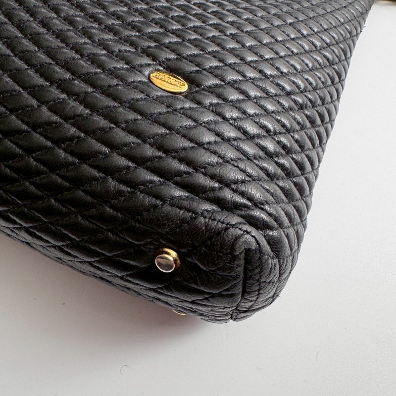 ✨#全往最低 Bally 黑色超軟包身雙鏈肩背包-6