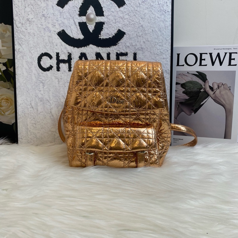 【95%新 Dior肩背包 Stardust金屬爆裂紋✨ 全網最低價!】-2