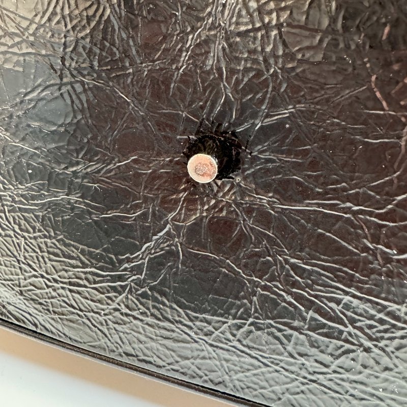 ✨全網最低🎉復古款 BURBERRY 黑色格紋經典手提包-13