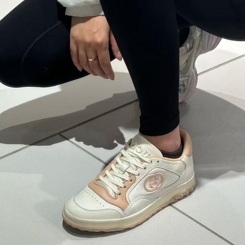 💎Han's house精品服飾💎GUCCI Run mac80 髒髒鞋 小牛皮鞋 原價26000-2