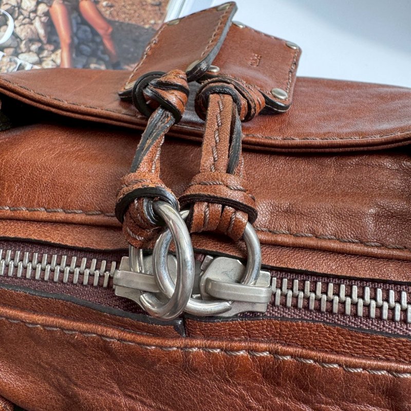 ✨復古款🎉不用一萬 Chloé Paddington 帕丁頓咖色鎖頭肩背包-14