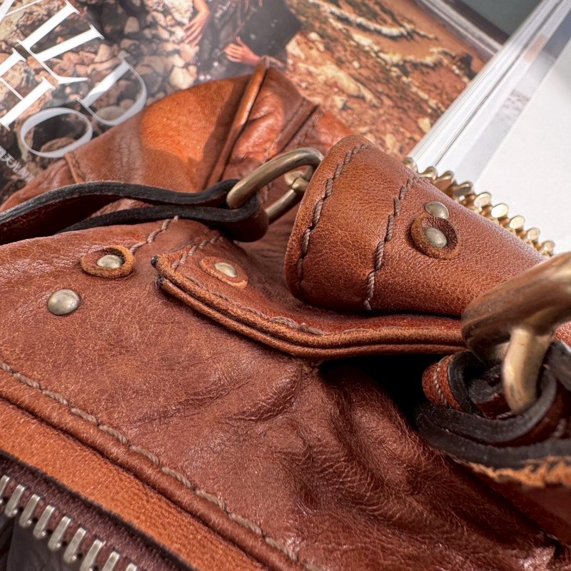 ✨復古款🎉不用一萬 Chloé Paddington 帕丁頓咖色鎖頭肩背包-21