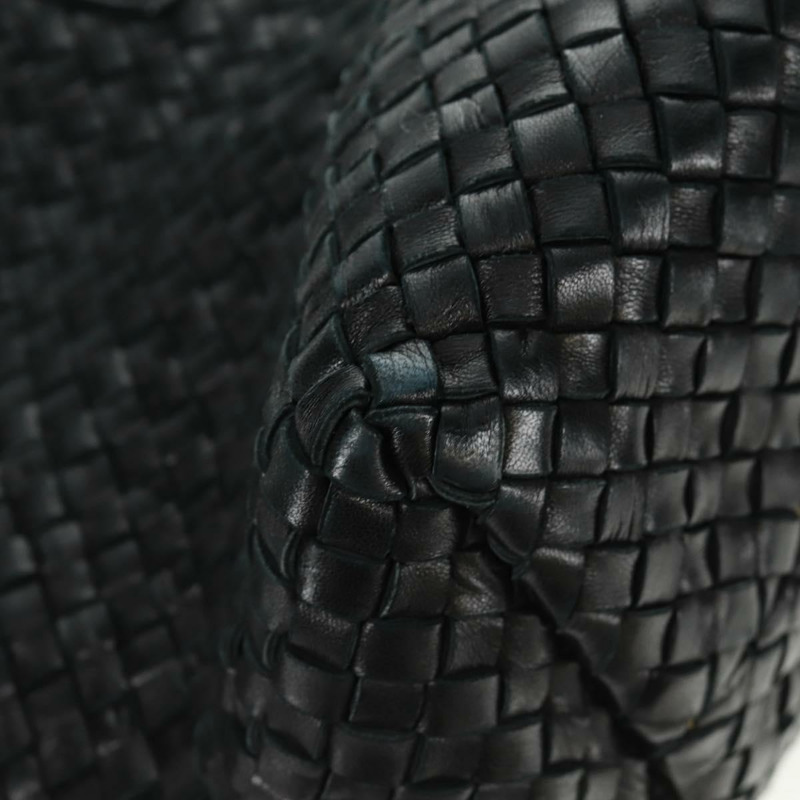 【日本直送】BOTTEGA VENETA INTRECCIATO Cabas MM 手提包，黑色真皮，正品 yk20169V-14