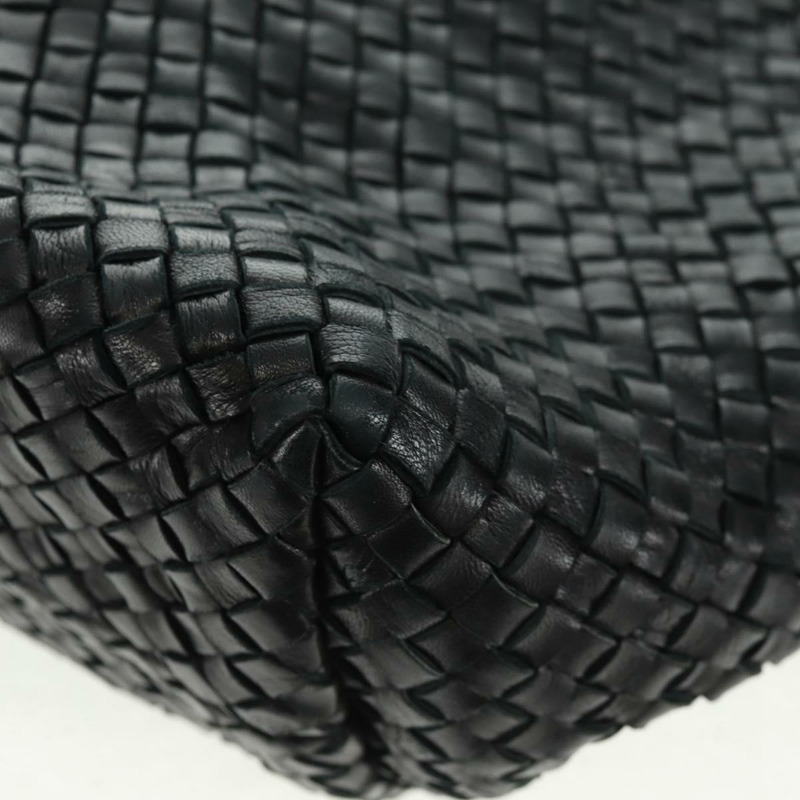 【日本直送】BOTTEGA VENETA INTRECCIATO Cabas MM 手提包，黑色真皮，正品 yk20169V-15