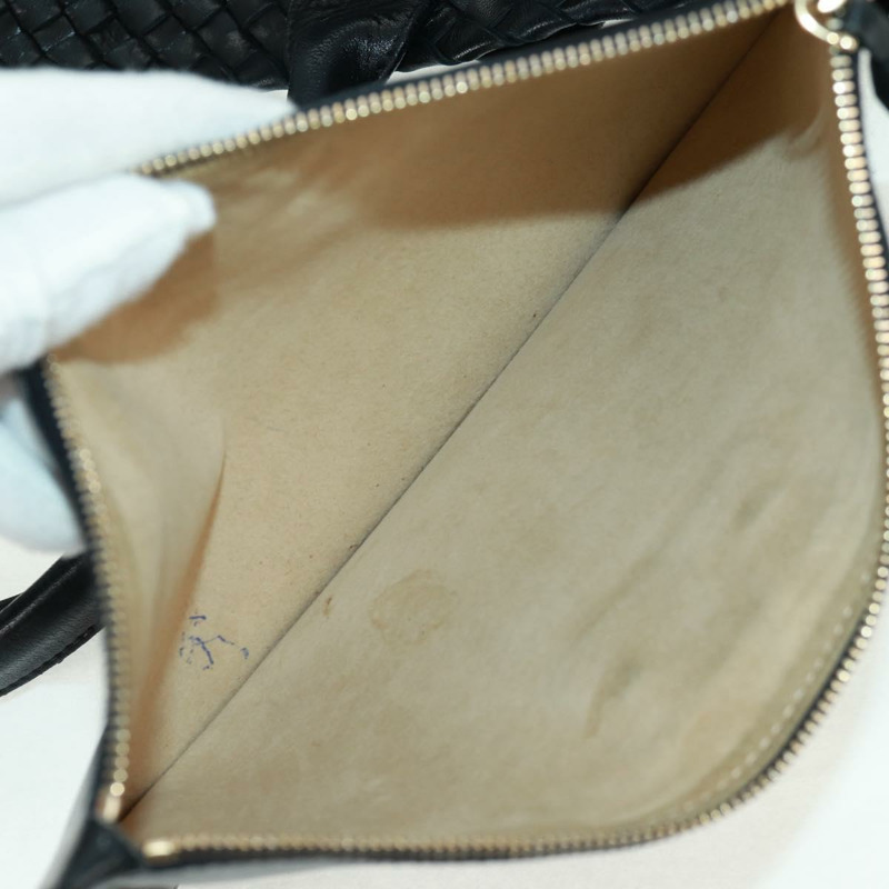 【日本直送】BOTTEGA VENETA INTRECCIATO Cabas MM 手提包，黑色真皮，正品 yk20169V-20