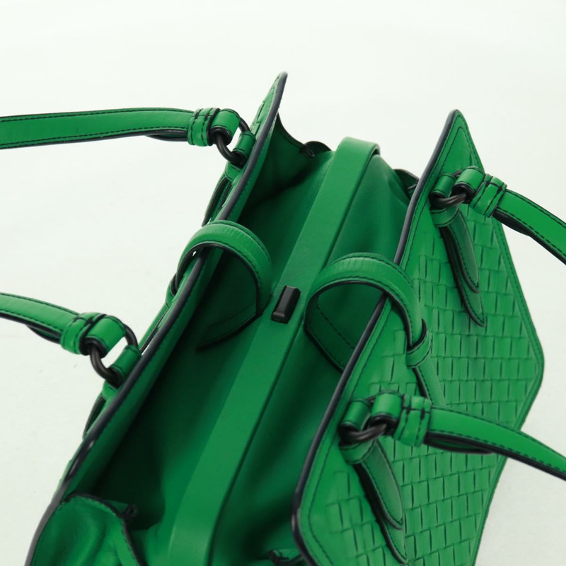 【日本直送】BOTTEGA VENETA INTRECCIATO 手袋 皮革 綠色 正品 fm5052V-6