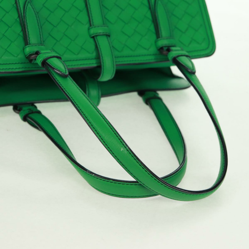 【日本直送】BOTTEGA VENETA INTRECCIATO 手袋 皮革 綠色 正品 fm5052V-7